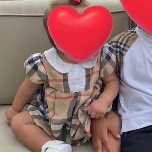 Burberry girls dress size 12M